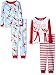 Elf on the Shelf Little Boys' Holiday Stripes Two-Piece Pajama Set