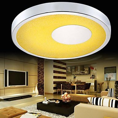 Flush Mounted LED Modern/ Living Room/Dining Room/Kids Room Metal/White+Natural+Warm light , 90-240V