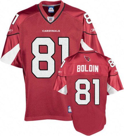 Men`s Arizona Cardinals #81 Anquan Boldin Team Replica Jersey - 2XL