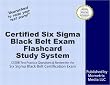 Certified Six Sigma Black Belt Exam Flashcard Study System: CSSBB Test Practice Questions & Review for the Six Sigma Black Belt Certification Exam