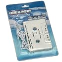 Nexons Car Cassette Adaptor for iPod CD MD MP3 Player - White