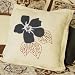 Indonesian Currents Pillow Blue/Brown