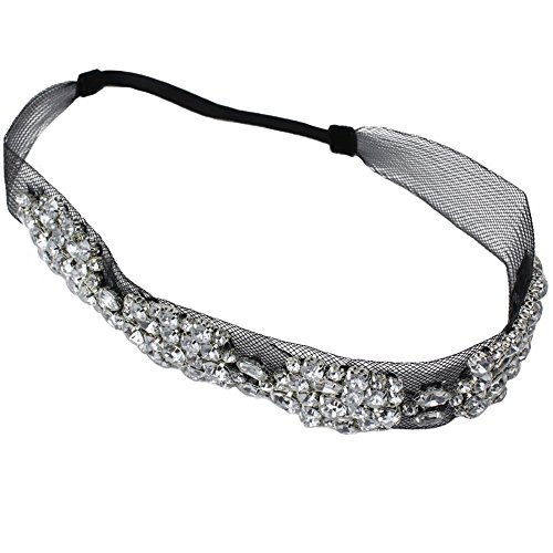 niceeshop(TM) Fashion Women Rhinestone Crystal Hair Band Elastic Headband