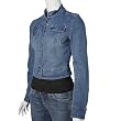 Fubu Mock Collar Stretch Denim Jacket