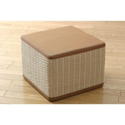 数量限定！お買い得品！！ペーパー　スツール　『プリヨーム』　サイズ：40×40×30cm　カラー：ベージュ(#2709829) 