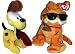 Garfield Odie Plush Doll TY Beanie Babies