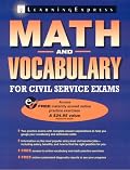 Math and Vocabulary for Civil Service Exams