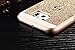 Samsung Galaxy S6 Case,Doopoo TM Luxury Bling Diamond with Crystal Rhinestone Vibrant Trendy Color Slider Style Hard pc Case for Samsung Galaxy S6 (Samsung Galaxy S6, Gold)