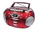 Produkt-Bild: Tamashi DX B18R CD-/MP3-Radiorekorder (Kassettendeck ,USB 2.0) rot