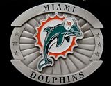 Miami Dolphins Large Size Belt Buckle