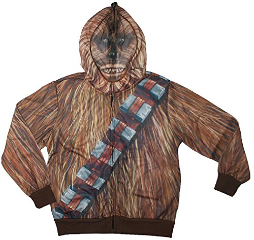 Star Wars The Force Awakens Big Boys Chewbacca Costume Hoodie