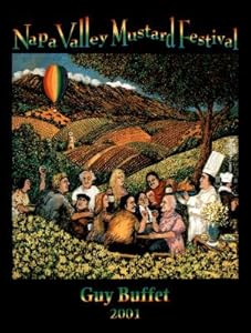 Amazon.com: Guy Buffet Original 2001 Napa Valley Mustard Festival Art