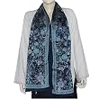 Printed Scarf in Crepe Silk Asian Fashion 20 X 68 inches