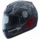 Scorpion EXO-700 Black Dahlia Matte Black Large Street Helmet
