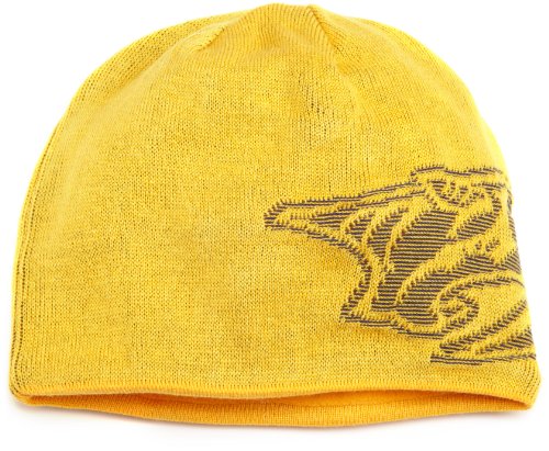 NHL Men's Game Day Reversible Knit Hat (Nashville PRedators, One Size Fits All)
