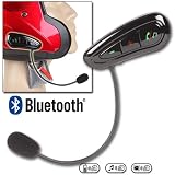 Bluetooth Headset Unit for Motorcycle Motocross Helmet