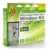 Duck Brand 1297119 84-by-120-Inch Shrink Film Patio Door Kit