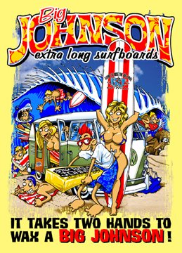 Big Johnson Extra Long Surfboards