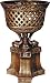 Outdoor Living : Basket Weave 4Fish Round Plant Holder