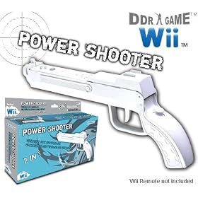 NINTENDO WII LIGHT WITH VIBRATION POWER SHOOTER