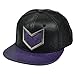 Hawkeye- Faux Leather Snapback Size ONE SIZE