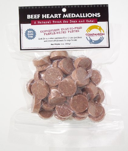 Fresh is Best Freeze-Dried Raw Beef Heart Dog and Cat Treats