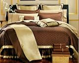 Park Avenue Chocolate Brown 8 Piece Super Bed In a Bag Comforter Set, Queen