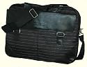 PINSTRIPE LAPTOP BRIEFCASE BUSINESS BAG