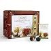 Numi Organic Tea Flowering Gift Set in Handcrafted Mahogany Bamboo Chest: Glass Teapot & 6 Flowering Tea Blossoms