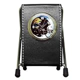Jacksonville-Jaguars-v2 Pen Holder Desk Clock