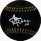 Tony LaRussa Autographed Official MLB Black Leather Baseball