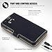 HTC One M8 Case, Terrapin [Stand Feature] [Ultra Low Profile] HTC One M8 Case Wallet [Black] Premium Wallet Case with STAND Flip Cover for HTC One M8 - Black