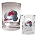 Colorado Avalanche NHL Rocks Glass & Square Shot Glass Set - Primary Logo by Great American Products