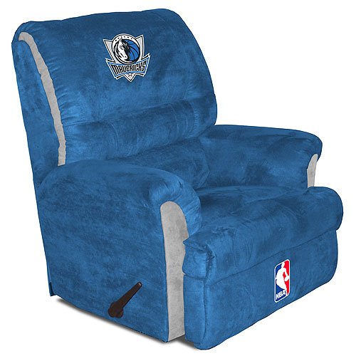 Buy Dallas Mavericks NBA Team Logo Big Daddy Recliner by Baseline Sports