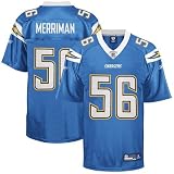 San Diego Charger Jerseys : Reebok NFL Equipment San Diego Charger #56 Shawne Merriman Light Blue Replica Football Jersey