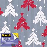 Scotch  Gift Wrap, Santas Sack Pattern, 25-Square Feet, 30-Inch x 10-Feet (AM-WPTT-12)