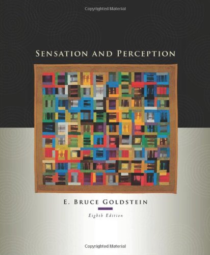 By Dr. E. Bruce Goldstein - Sensation and Perception (with Virtual Lab Manual CD-ROM) (8th Edition) (1/14/09)