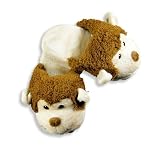 Kreative Kids Inc - Boys Monkey Slipper, Tan, Brown