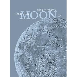 Sky & Telescopes Mirror Image Moon Map Sky & Telescope's Mirror-Image Moon Map