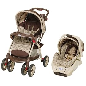 Graco Vie4 Stroller Travel System in Ambrosia