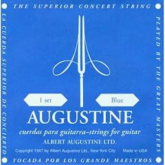 Augustine BLUE Saiten Set Nylon - Konzertgitarre