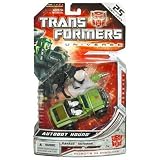 Transformers Universe 25th Anniversary Generation 1 Series Deluxe Class 6 Inch Tall Robot Action Figure - Autobot HOUND with a Hologram Projector in Robot Mode and 3 Inch Long RAVAGE Beast-to-Machine Mini Figure
