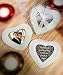 Heart Shaped Wedding Favor Coasters, 30