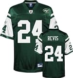 Darrelle Revis Green Reebok NFL Premier New York