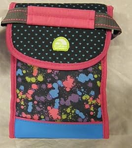 Igloo BAG IT Kid's Black Top w/Paint Splash Body Insulated Lunch Box