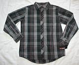 HAWK Tony Hawk Boys Long Sleeve Button Down Shirt - Biking Red