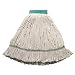 Wilen A01101, Hospital Pro M Antimicrobial Wet Mop, Small, 5" Mesh Band, White (Case of 12)