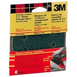Buy 3M Hookit 9208W 4.5-Inch 8 Hole Dust Free Discs, Course 40 Grit, 5-pack by 3M