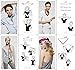 ETSYG® Silk Scarf Women's Fashion Pattern Large Square Satin Headscarf Headdress