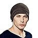 Kenmont Autumn Winter Men Warm 100% Cotton Outdoor Knitted Beanie Hat Skull Slouch Cap